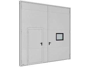 Распашные гаражные ворота SG-SS 3000x4500